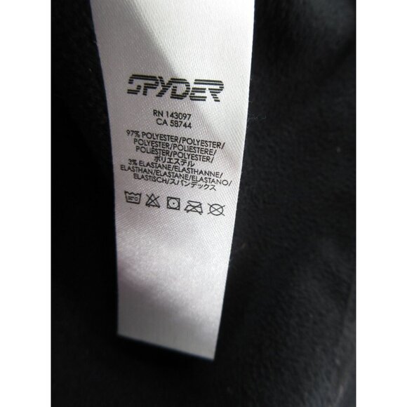 Spyder Jacket Medium Windbreaker Hoodie Fleece Line Softshell Hiking - Picture 14 of 15